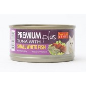 Aristo-Cats Premium Tuna with Small White Fish 80g 1 carton (24 cans)
